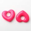 Hollow Love Necklace Female Temperament Niche Collarbone Chain Student Adjustable Chain Multicolor Heart Jewelry