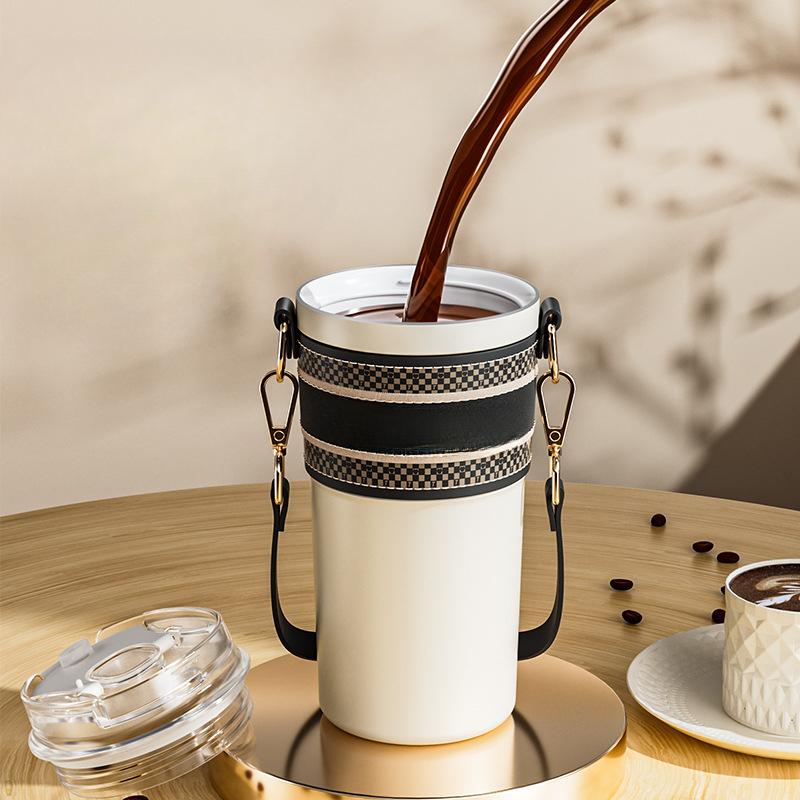 

New Girls Ceramic Coffee Cups High Value Mid Autumn Festival Gift for Women Unique Design 500ml