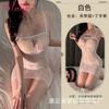 Sexy underwear hot transparent couple flirting free mesh clothes sexy jacquard hollow one-piece mesh socks