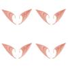5-1 Pairs Angel Elf Latex Ears Fairy Cosplay Costume Accessories Halloween Decor Kid Toy Costume Halloween Adult Kids Party Toys