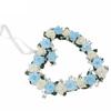 Wedding Wreath Heart Shaped Rose Hanging Garland for Proposal Valentines Day