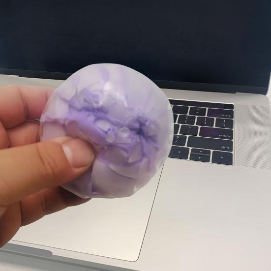 Crisp Stress Ball Handmade Stress Relief Slow Rising Ball Sensory Fidget Toy Portable Decompression Stress Ball Party Favors