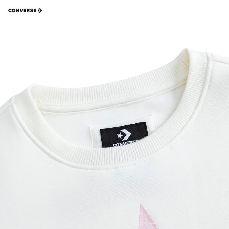 Converse Girls' Winter Round Neck Sweatshirt