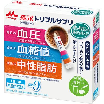 Morinaga Milk Industry Trojitý doplněk Mírná mléčná příchuť 6,8 g X 20 sáčků Jiné (zkontrolujte zámky, čističe jazyka atd.) Zlepšení života Ostatní (zkontrolovat l