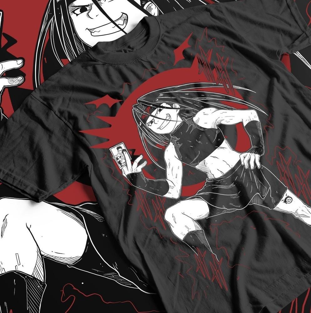 

Envy Fullmetal Alchemist Anime T-Shirt, Alphonse Elric Edward Elric Gift Shirt, 2XL