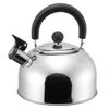 Pearl Metal Stainless Steel Whistling Kettle 2.3L, All Heat Source Compatible, Only One Stage HB-6156 Silver