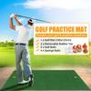 Covoraș de Golf pentru Curte Practică de Antrenament Rezidențială în Interior Covoraș de Golf pentru Lovire cu Tee de Cauciuc Minge Gratuită 125 x 100 cm