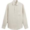 Comfortable Minimalist Loose Versatile Long Sleeve Shirt Men Shirts Yellow 3090473-052