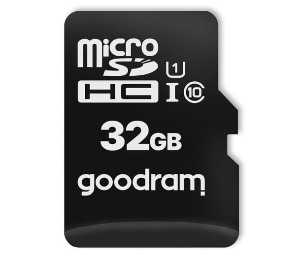 Szybka Karta Pamięci Micro Sd Goodram 32Gb Z Adapterem C10 U1 100 Mb/S