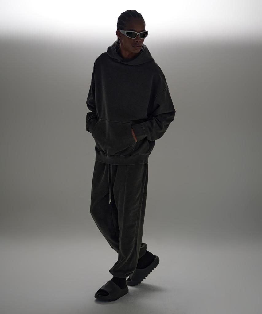ATTENTIONROW Light Pigment Jogger Pants (Dark Grey)