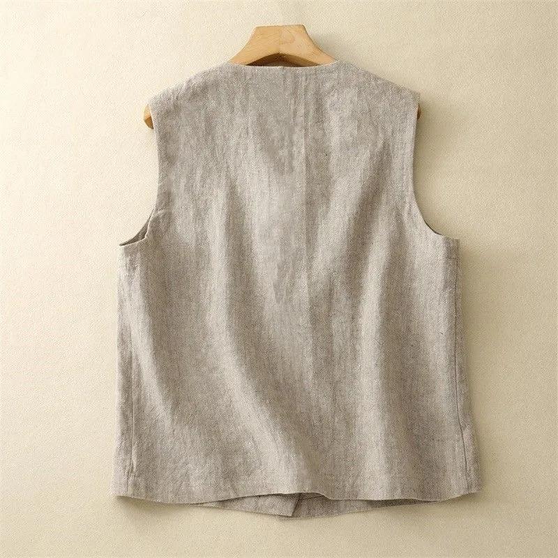 Ladies Vest Jacket Summer Temperament Korean Comfortable Female Waistcoat Coat Casual Fashion Joker Women Outwear