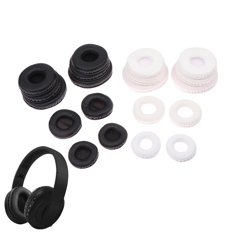 1 pereche de căști cu capac rotund din burete Tampoane de schimb pentru urechi Tampoane pentru urechi 50/60/70/80/90 mm Pernă pentru căști