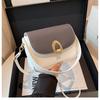 Niche Single Shoulder Armpit Bag Women's 2025 New Trendy Fashion Saddle Bag Simple Personalized Single Shoulder Messenger Bag