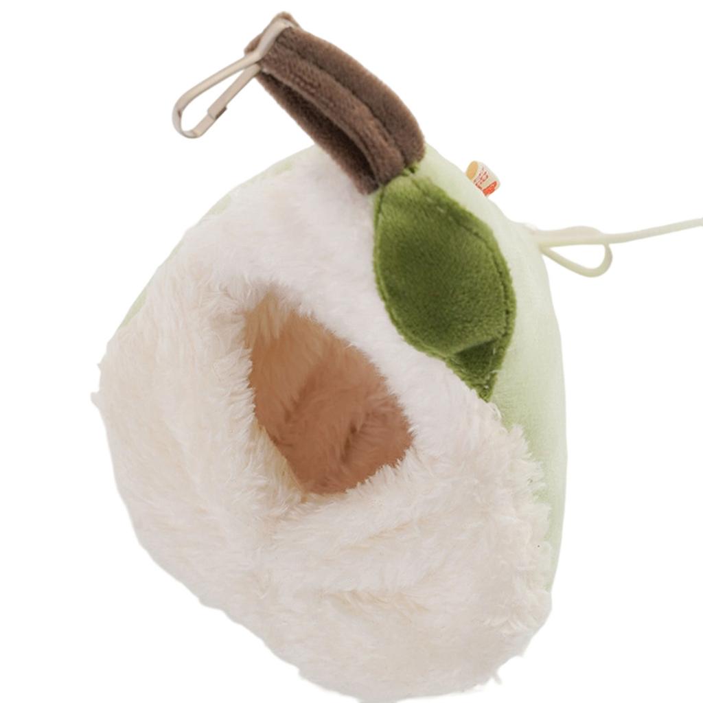 Hamster Hideouts Nest Warm Plush Pet Cage Bedding Rest House Shelter Place For Sugar Gliders Cold Weather Cage Hanging