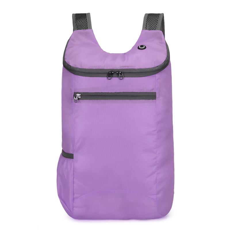 

Рюкзак 2025 года в стиле, легкий, складной, водоотталкивающий, для мужчин и женщин - Идеально подходит для путешествий, занятий спортом на открытом воздухе, альпинизма и пеших походов Foldable фиолетовый