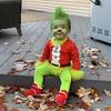 New New Green Hair Monster Clothing Grinch Children's Clothing Performance Clothing