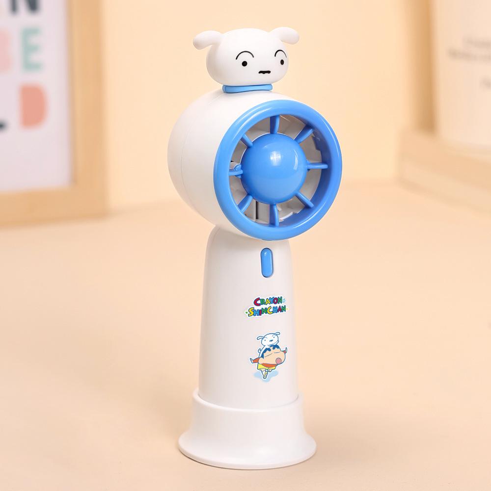 Adorable Cartoon Pet USB Rechargeable Handheld Mini Fan