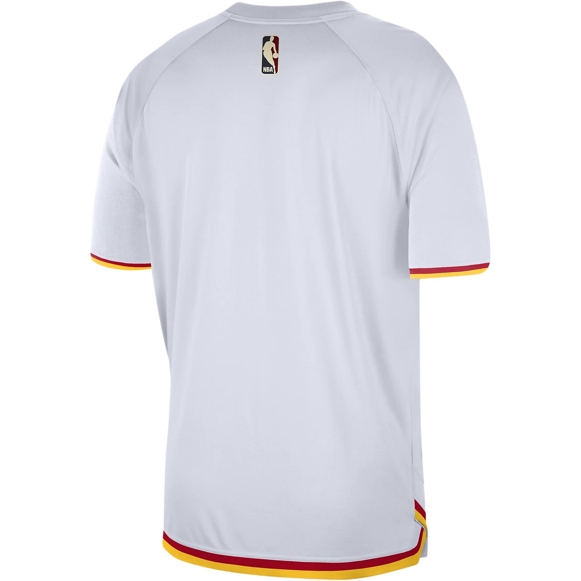 

Новый мужской топ Nike Golden State Warriors Hardwood Classics Nike Dri FIT Nba с коротким рукавом для разминки FZ0141-100 XXL