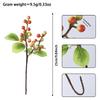 Artificial Olive Branches Decor with Faux Berries for Home Office Photography Spring Floral Arrangement 9.84in Plastic Foam