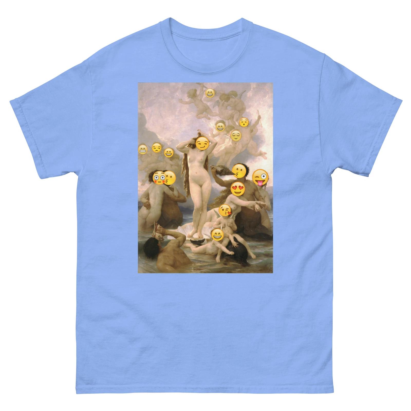 

The Birth of Venus T Shirt Design, Bouguereau Emoji Painting S