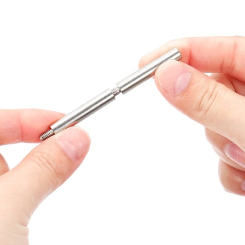 PATIKIL 8pcs M4x10+6mm Single Head Studs, Stainless Steel Round to Female Standoff Spacer Screw Bolts for Quadcopter Drone Computer & Circuit Board As