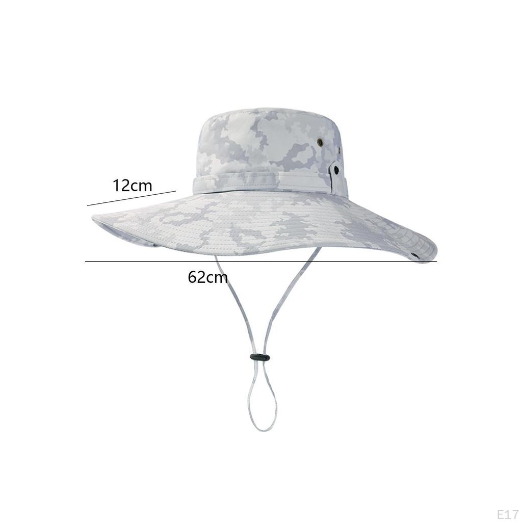 Bucket Hat Fishing Waterproof Breathable Lightweight Summer Casual Fisherman Sun Visor for