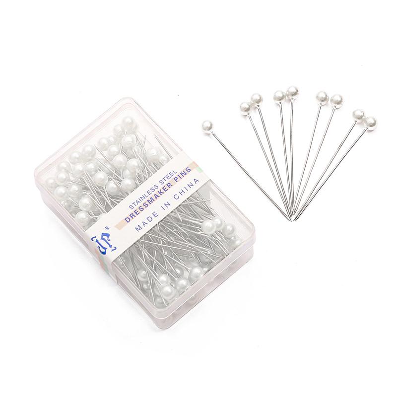 1box/bag Multi Colors Metal Pearlescent Needle For Household Sewing Accessories