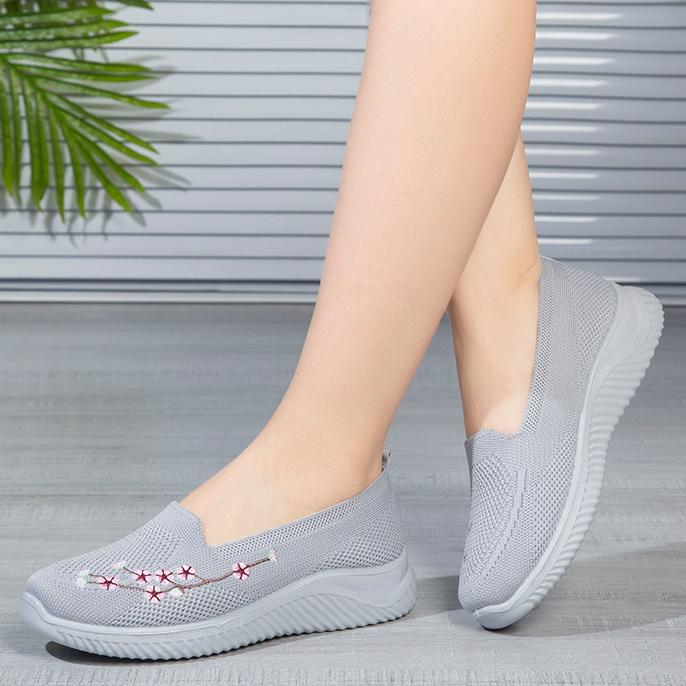 Весенне-осенняя женская модная тканевая обувь для отдыха, спортивная ...