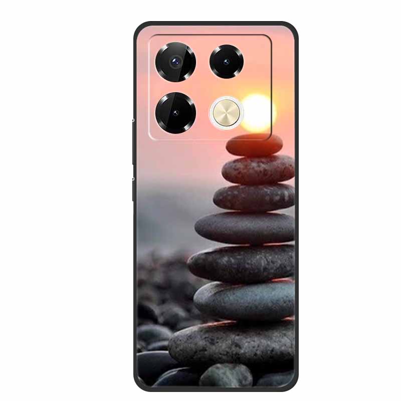 Case For Infinix Note 40 Pro 4G TPU Soft Silicone Back Cover for Infinix Note40 Phone Cases X6850 X6853 Original Colorful Capa