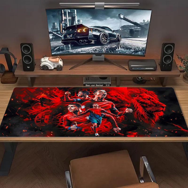 Floral Dream Large Size Mouse Pad Large Gaming Table Cushion Nonslip Laptop Tablet Big Mousepad Xxl Mat Mini Pc Playmat With Lock Edge