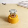 Bumpy Road Car Ornament Ornaments Spring Base Stable DIY Interior Decoration Structure Doll Holder Rocking Music Effect Dashboard Stress Relief