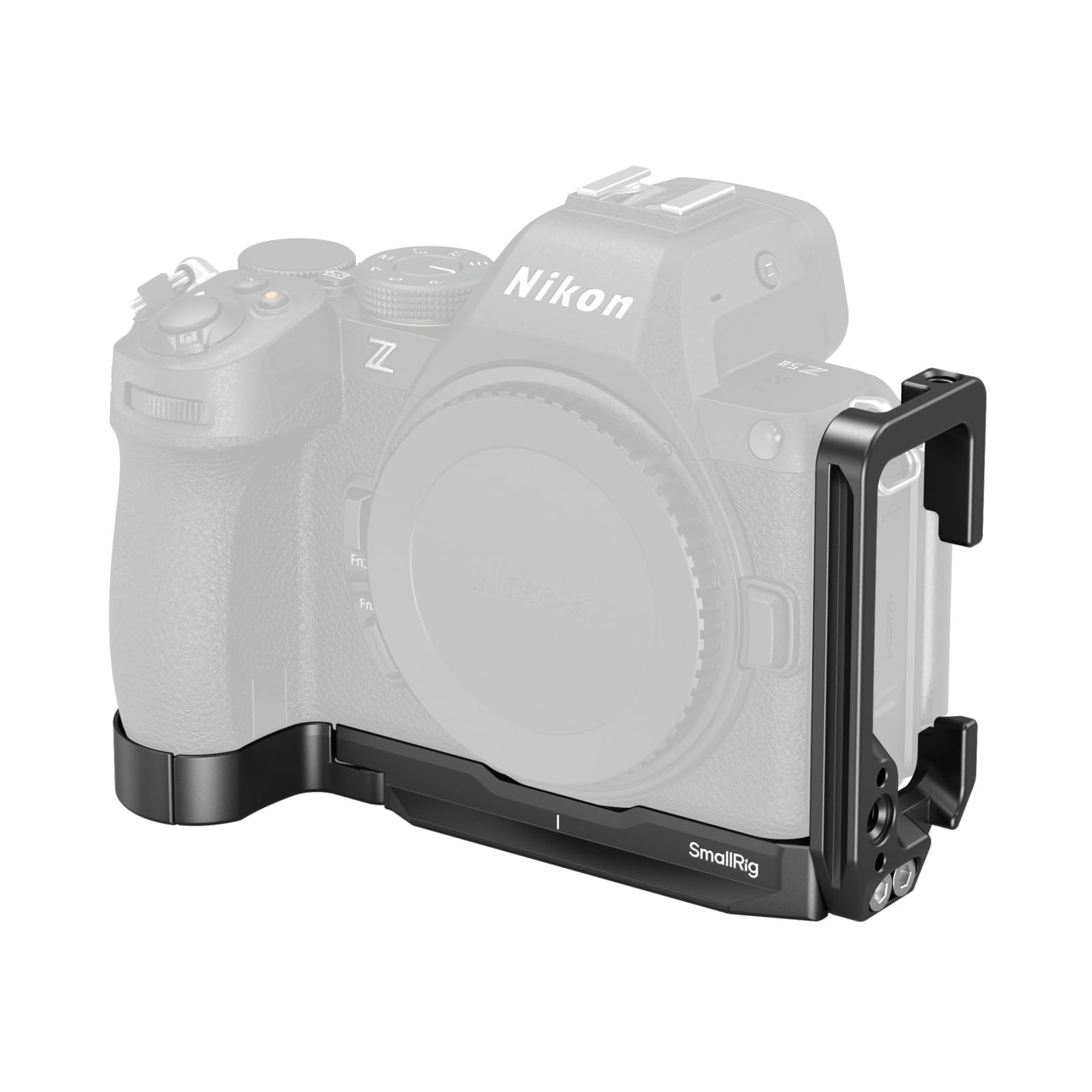 

SmallRig Mount Plate for QD Threaded Cold and Strap Slot Z5II/Z5/Z6/Z6II/Z7/Z7II L-Shaped Nikon, Arca-Swiss Mount, Interface, 1/4 -20 Hole, Shoe,