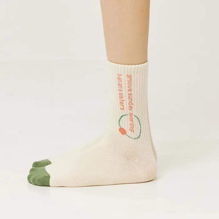 [3 Set] Groove Socks 3 Colors, 3 Pairs