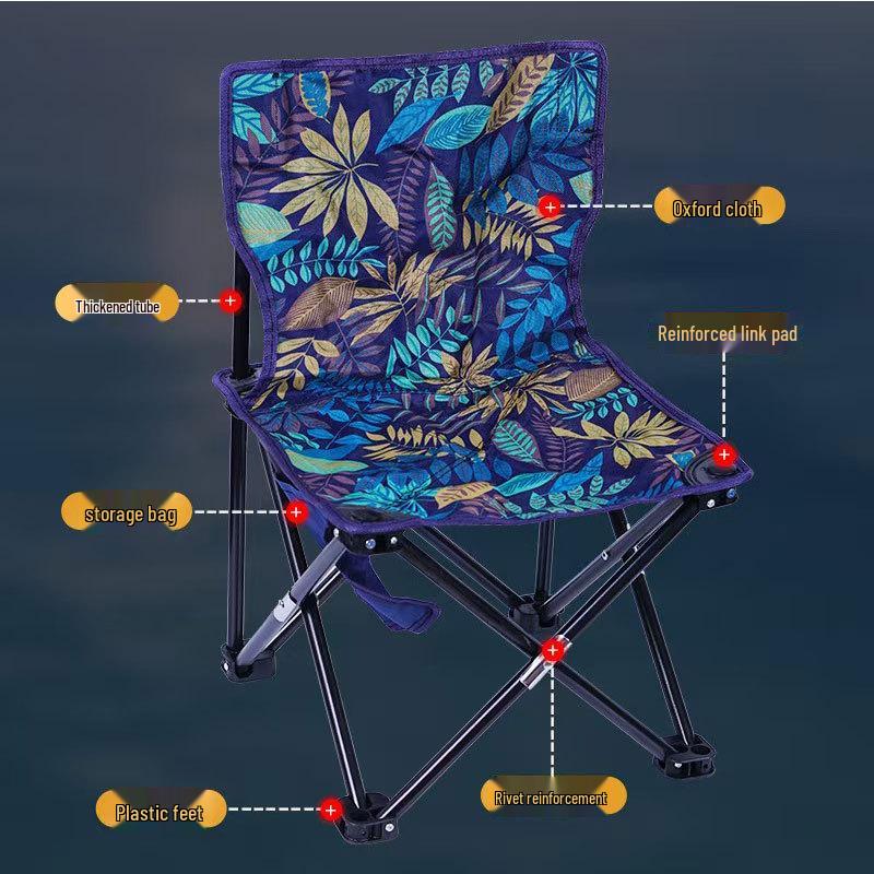 Portable Ultra-Light Outdoor Folding Chair/Stool for Camping & Fishing