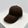 New Unisex Korean Solid Simple Baseball Hats Breathable Casual Sunshade Outdoor Peaked Caps Versatile Retro Fashion High-Quality
