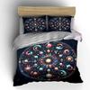 Zodiac Astrology Wall Art Set Multiple Sizes Kid'S And Adults' Bedroom Exquisite 3Pc Bedding Set, Gift