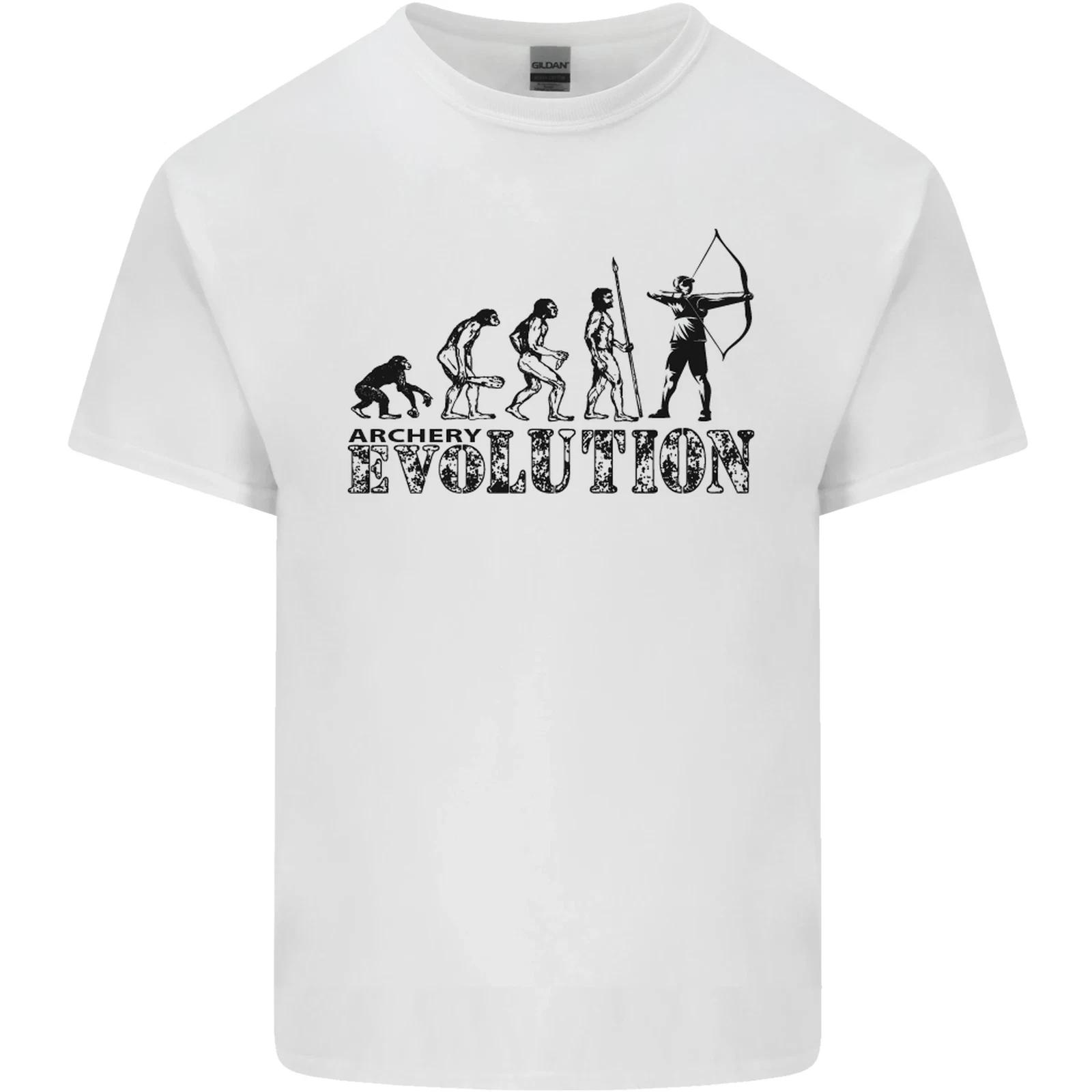 Evolution of an Archer Funny Archery Archer Kids T-Shirt Childrens S