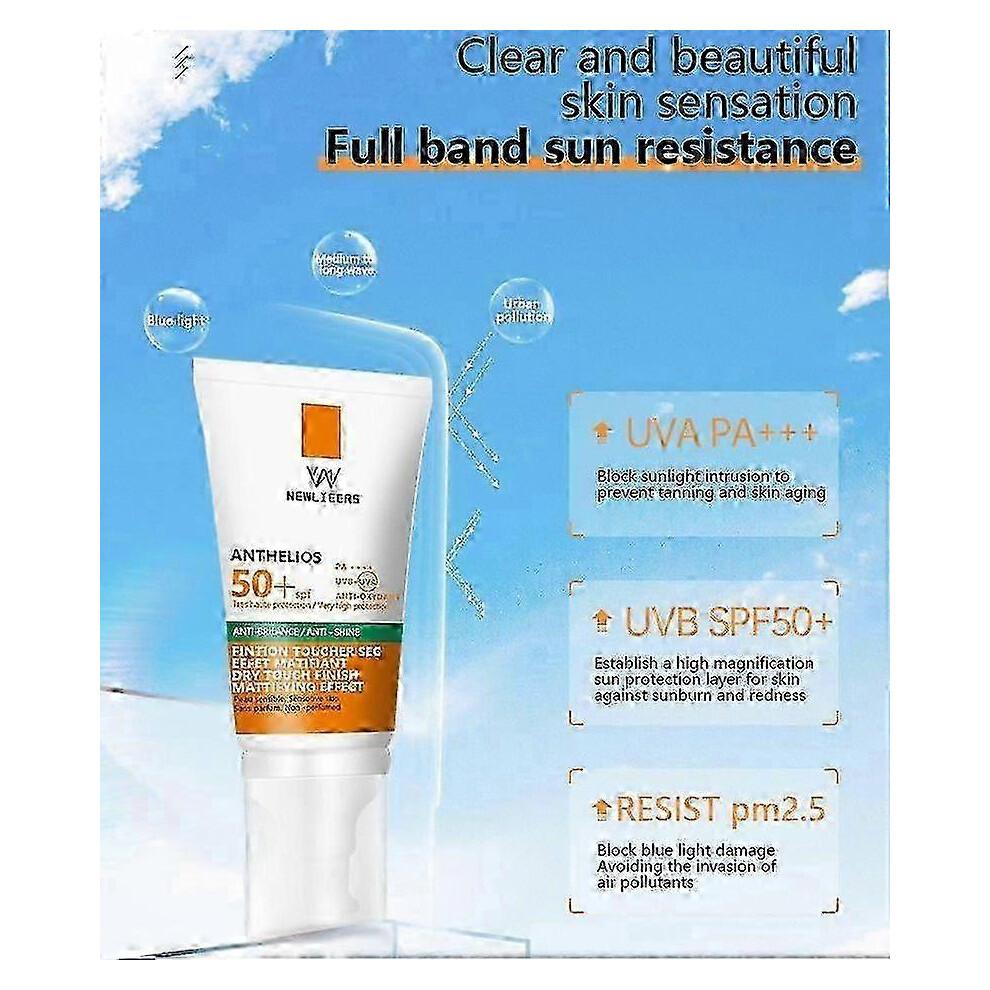 Sunscreen SPF 50+ PA++++, , Hydrating Sun Cream for Face & Body, Ultra Light & Waterproof Suncream Factor 50, UVA & UVB Protection, Travel-Friendly Su