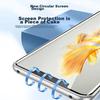 Case for Huawei Mate50 Phone, Shockproof, Anti-Fingerprint, Ultra-Thin, Full Coverage, Bare Phone Lens Protection, Fully Transparent