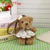 Panda Bear Plush Keychain With Bow For Kids And Teens Gifts