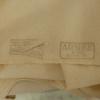 FRENCH ARMY 40s 50s vintage No sleeve V neck Best 46 beige Men's Used