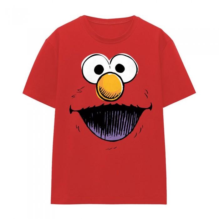 Sesame Street Womens/Ladies Retro Elmo Sketch Face T-Shirt