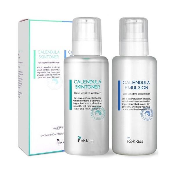 Rockies Calendula Skin Toner 150ml + Emulsion 150ml Set