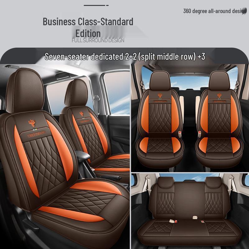 JAC Sihao X8PLUS 2022 Leather Car Seat Cover for All Seasons, Seven-Seat Full Surround