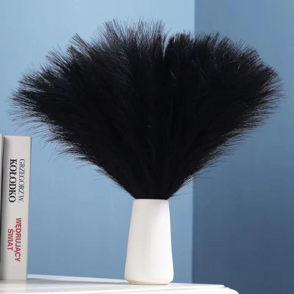 20Pcs Fluffy Texture Faux Plant Reed 50cm/22in Tall Pampas Grass Bouquet  Home Decoration