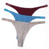 Dames Effen Kleur Naadloze String Eendelig IJszijde Sneldrogend Ondergoed voor Yoga & Sport