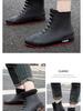 2023 Men's Fashion Short Rain Boots: Waterproof, Non-slip Rubber Shoes for Couples