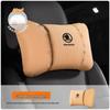 Skoda Headrest Lumbar Support Pillow for Octavia, Superb, Kamiq, Karoq - Neck Protection Cushion