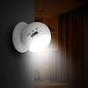 360° Rotating COB Ball Light PIR Motion Sensor LED Night Light USB/Battery Powered Magnet Wall Lamp for Bedroom Bathroom Kitchen