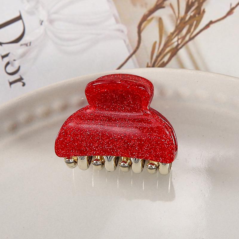 Korean Christmas Acrylic Hair Clip for Women and Babies